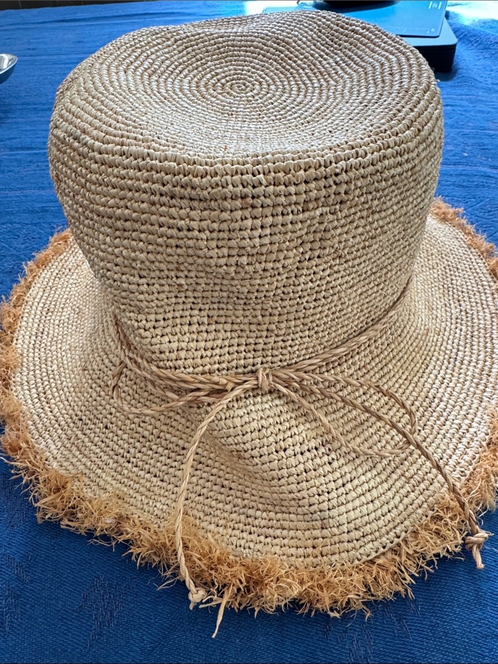 Hat Attack Packable Raffia Bucket Hat - Picture 6 of 6